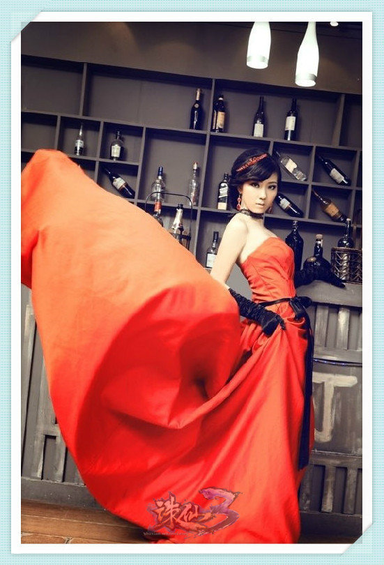换种角度看美女《诛仙3》清纯美女写真集