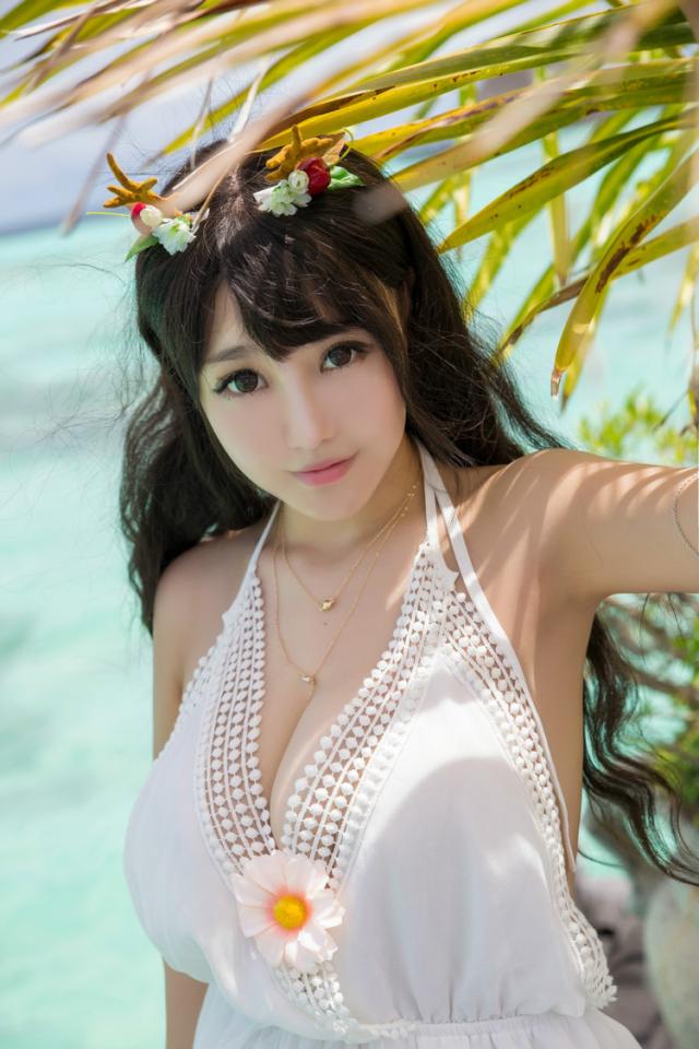 童颜巨乳Barbie可儿泳装写真 清凉爆乳性感诱惑